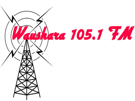 Waushara 105 FM Logo from Charley 50